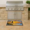Beach Lighthouse Doormat Front Door Mat Indoor Outdoor Rugs for Entryway, Non Slip Washable Low Pile, 18H X 27W
