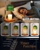 Green Candle Warmer Lamp with Timer & Dimmer, Candle Lamp Warmer Adjustable Height, Birthday Valentines Day Gifts for Women Mom