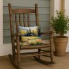 Montana Bitterroot in Watercolor Throw Pillow Machine Washable, Indoor Outdoor Decorative Pillow for Couch, Bed or Patio, 14Hx14W