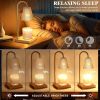 Amber Candle Warmer Lamp-Dimmable Candle Lamp with Timer, Christmas Birthday Gifts for Women, House Warming Gifts for New Home Bedroom Decor