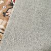 Area Rug, 9 x 12 ft Large Washable Rug, Non-Slip and Tear-Resistant Soft Carpet, Pet & Child Friendly Vintage Area Rugs, Indoor Mat for Bedroom