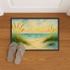 Beach Quiet Morning on the Dunes Doormat Front Door Mat Indoor Outdoor Rugs for Entryway, Non Slip Washable Low Pile, 24H X 36W