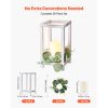 12 Set/36 Pcs Wooden Wedding Lantern Centerpiece
