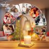 Amber Candle Warmer Lamp-Dimmable Candle Lamp with Timer, Christmas Birthday Gifts for Women, House Warming Gifts for New Home Bedroom Decor