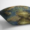 Fritillaries in a Copper Vase Cushion