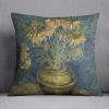 Fritillaries in a Copper Vase Cushion