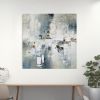Nordic Abstract Oil Painting Handmade Canvas Decorative Mural Frameless Acrylic Hanging Image For LivingRoom Bedroom Aisle Porch