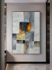 Colorful Geometric Abstract Painting Modern Canvas Poster Print Minimalist Wall Art Pictures For Living Room Aisle Studio Decor