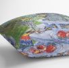 Mrs. Hassams Garten in East Hampton by Hassam Cushion